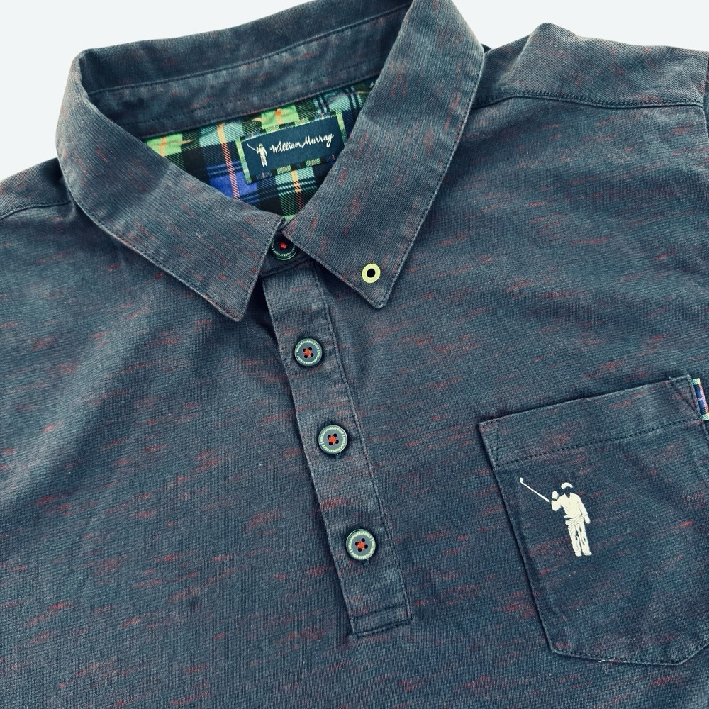 William Murray Classic Solid Short Sleeve Golf Po… - image 8